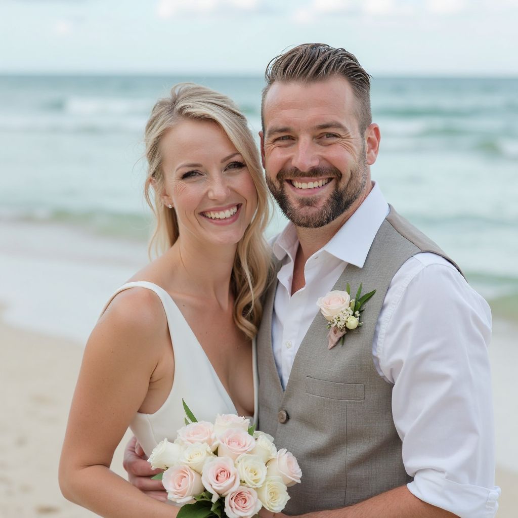 Wedding client portrait